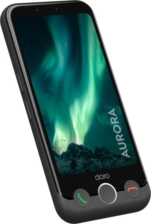 Doro Aurora A10 graphit (64 Go, Graphite, 4.50", Double SIM, 13 Mpx, 4G)