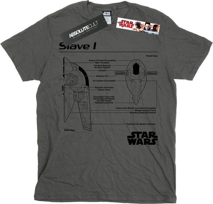 Produktbild Star Wars Slave 1 Blueprint TShirt (XL)
