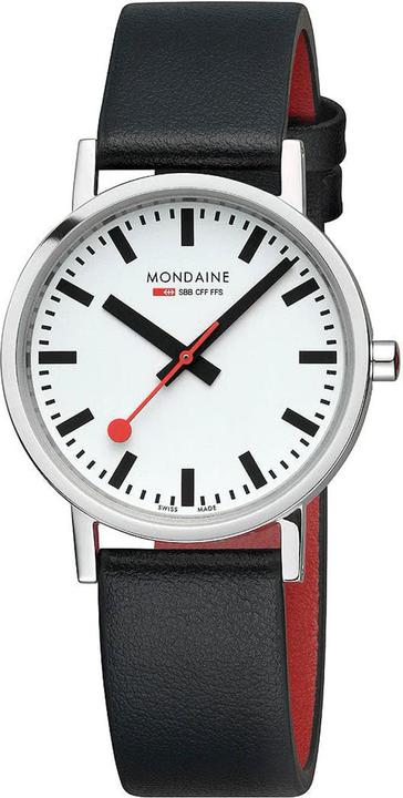 Produktbild Mondaine Classic - Vegan poliert (Analoguhr, Swiss Made, 36 mm)