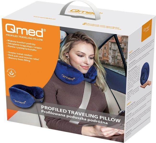 Produktbild Qmed Profilowana poduszka podróżna TRAVELING (Kopf- & Nackenkissen)