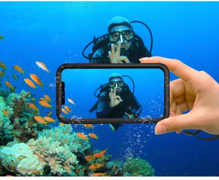 Actual product image Tech Technology protected CASE TECHNOLOGY PROTECTED BODY IP68 IPHONE 7/8/SE 2020/2022 Black universal (Apple iPhone 7)