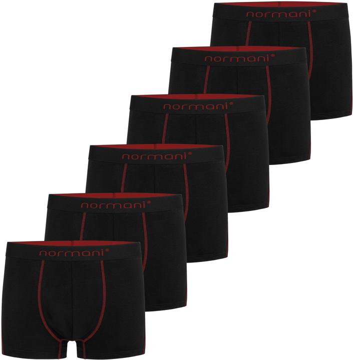 Produktbild Normani 6 weiche Boxershorts aus Baumwolle (S, 6er Pack)