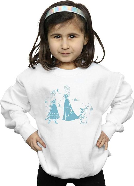 Immagine prodotto Disney Frozen Magic Snowflakes Felpa Ragazze (140, 146)