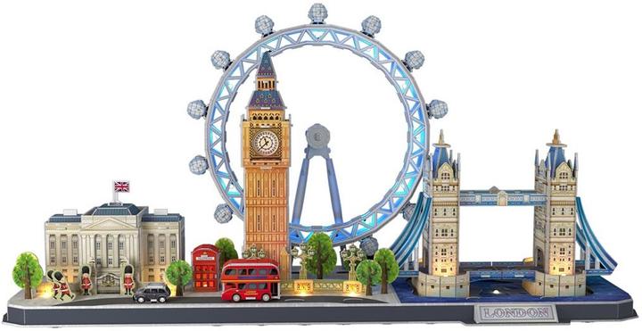 Image du produit NoName Puzzle 3d City Line London LED (107 pièces)
