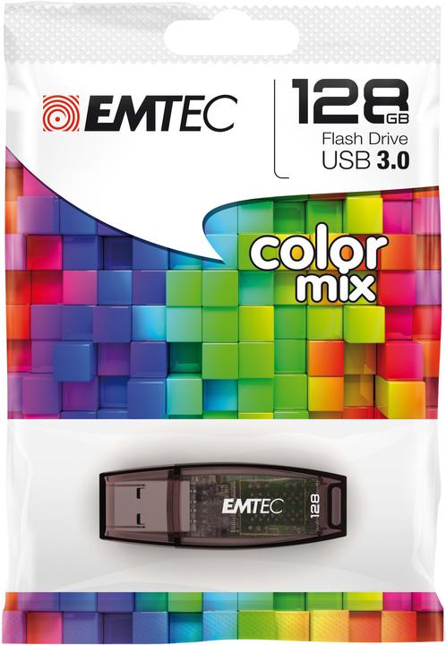 Produktbild Emtec C410 Color Mix (128 GB, USB-A, USB 2.0)