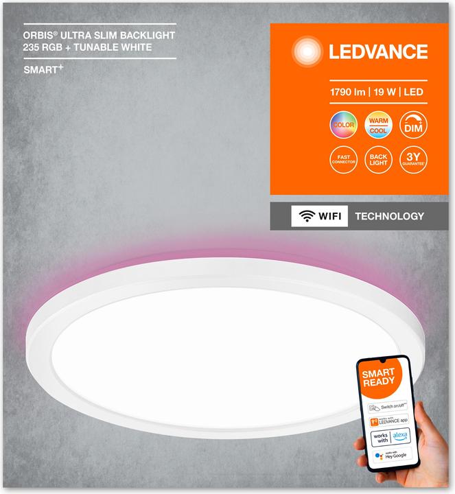 Actual product image Ledvance Smart+ Orbis Ceiling (1140 lm)