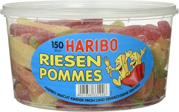 Actual product image Haribo Riesen-Pommes (150 pcs., 1200 g)