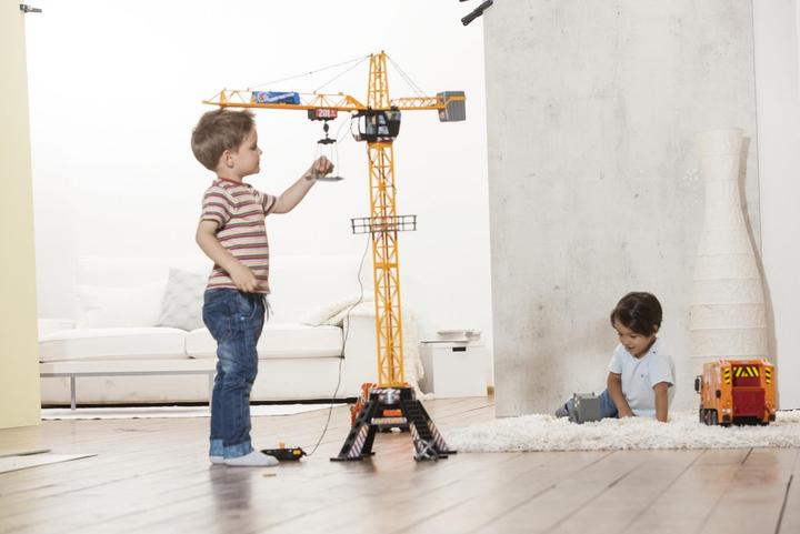 Actual product image Dickie Mega crane truck
