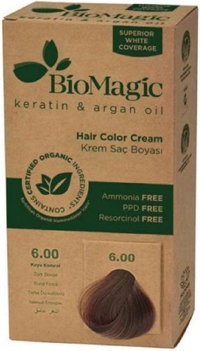 Produktbild Biomagic Haarfarbe dunkler Blond (6,00) 250 g - Biomagisch (6.00 Dunkelblonde)