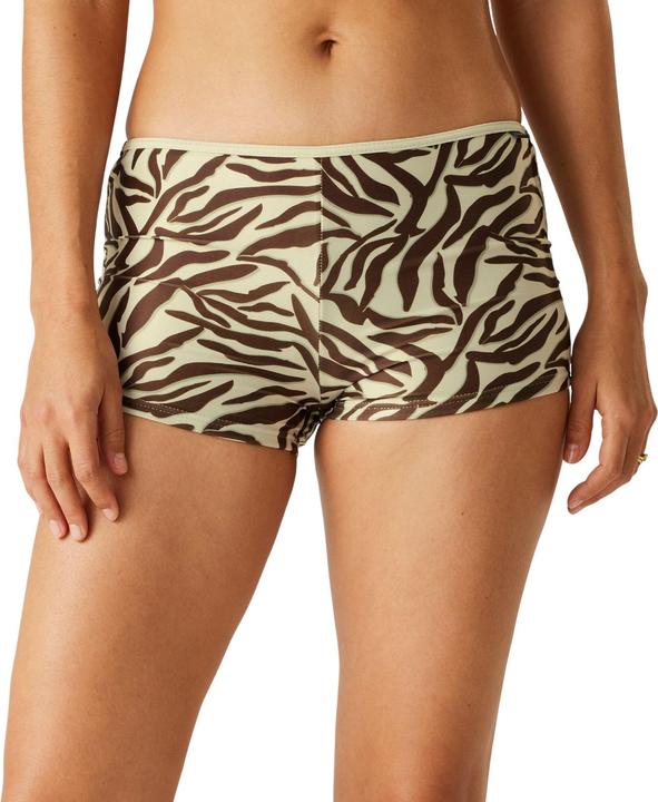 Actual product image Regatta Womens/Ladies Aceana Zebra Print Bikini Shorts (38 D)