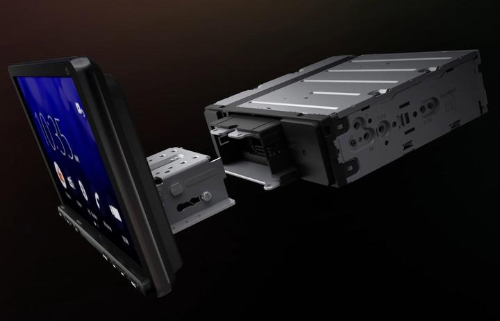 Actual product image Sony XAV-AX8050ANT (Android car, Apple Carplay)