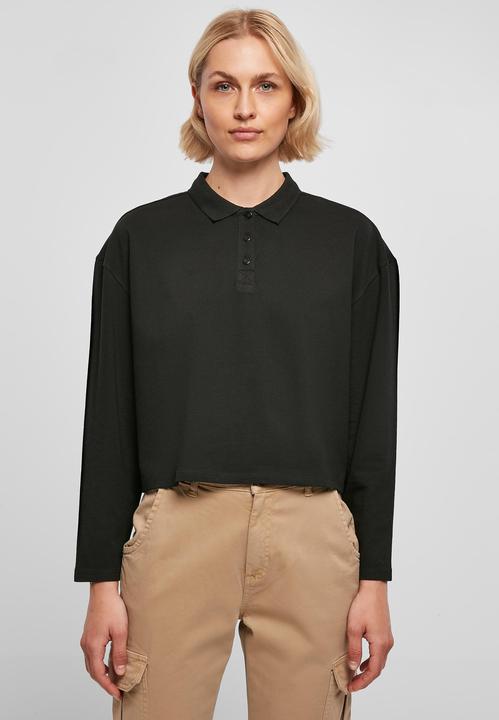 Produktbild Urban Classics Ladies Short Oversized Polo Longsleeve - 19425 (M)