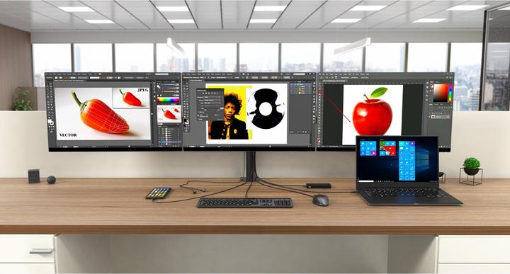 Actual product image i-tec Triple 4K (USB-C, 12 Ports)