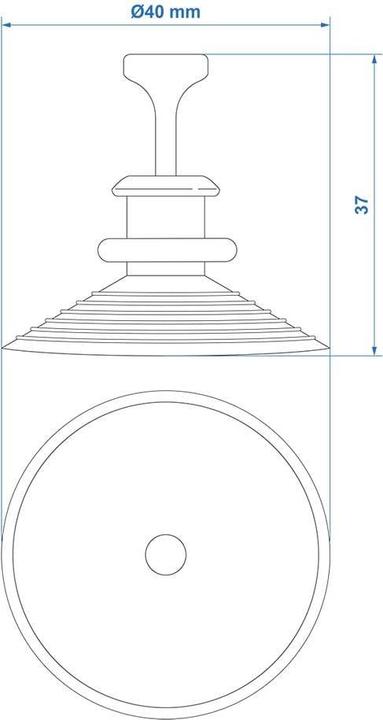 Actual product image ProPlus Replacement suction cup for thermal mats set 4 pieces