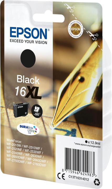 Productafbeelding Epson 16XL DuraBrite Ultra (BK)