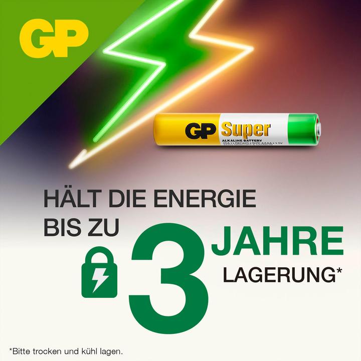 Actual product image GP Batteries Super Alkaline AAAA (2 pcs., AAAA, 525 mAh)