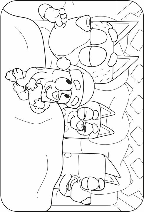 Image du produit BLUEY - Joyeux Noël - Un livre de coloriage