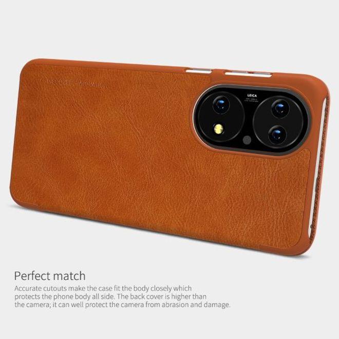 Actual product image Nillkin Qin Series (Huawei P50)