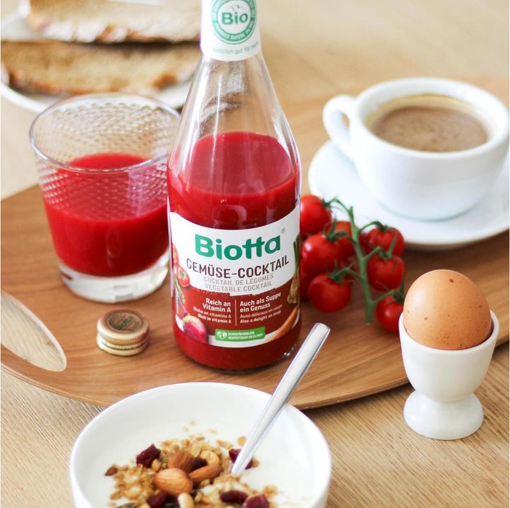 Actual product image Biotta Vegetable Cocktail Organic (1 x 50 cl)