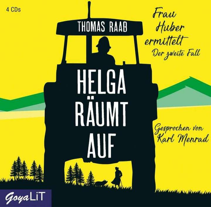 Actual product image Jumbo Helga cleans up. Mrs Huber investigates. The second case (Thomas Raab, Karl Menrad, German)
