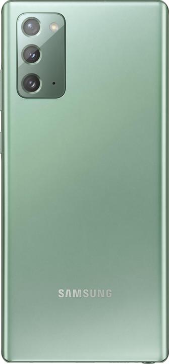 Produktbild Samsung Galaxy Note 20 EU (256 GB, Mystic Green, 6.70", Dual SIM, 12 Mpx, 4G)