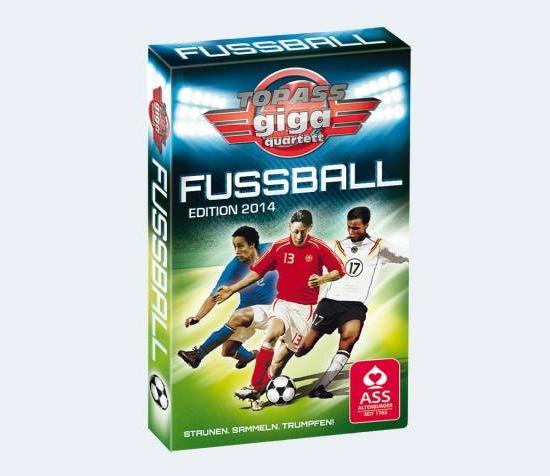 Produktbild ASS Altenburg Quartett Giga Fussball (Deutsch)