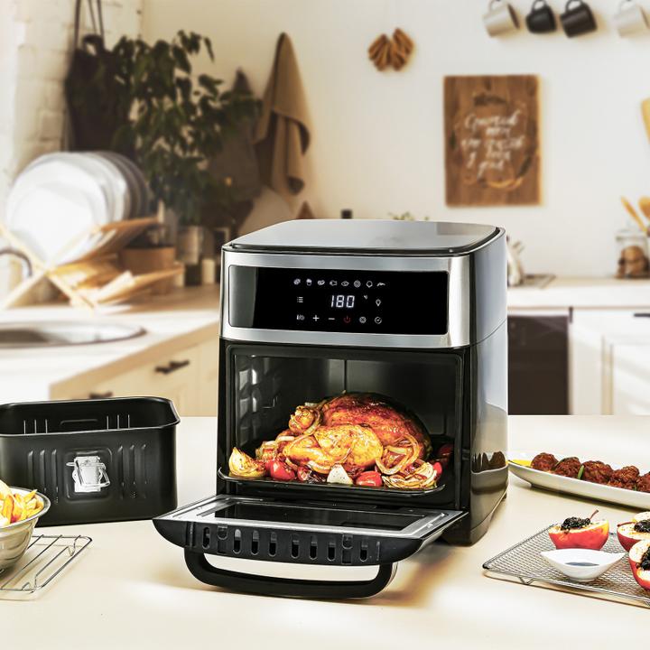 Immagine prodotto TZS First Austria First Austria 5053-5 Heteluchtfriteuse - Friggitrice XXL - 13L - Zwart