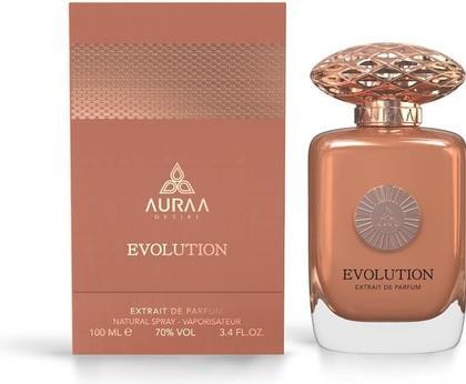 Auraa Desire Evolution Extrait De Perfume 100ml da Fragranza Floreale Legnosa per Donna Rosa (Eau de parfum, 100 ml)