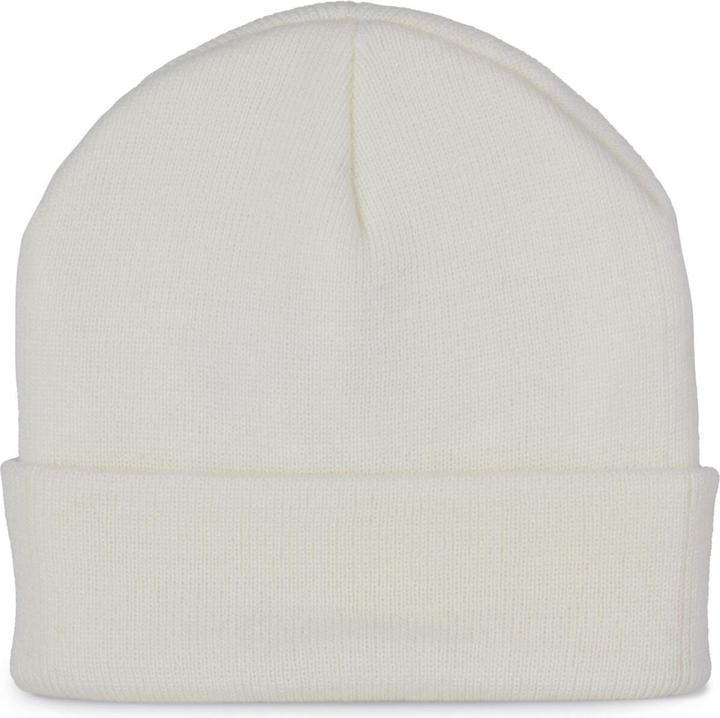 Produktbild K-up Recycelte Mütze mit gestricktem Umschlag