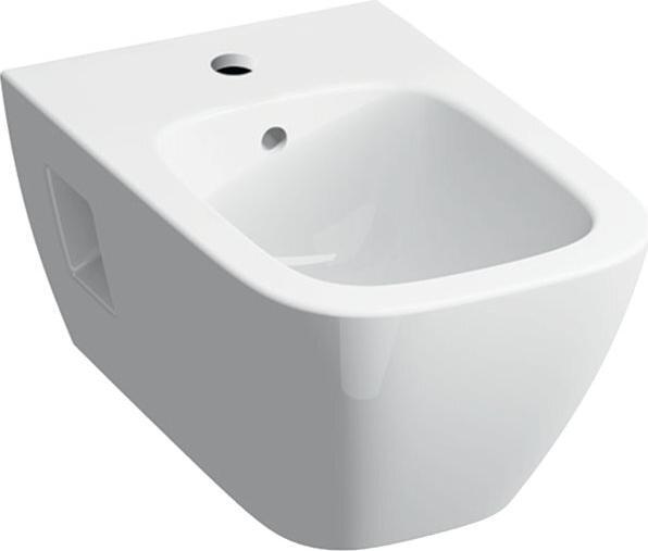 Produktbild Geberit Bidet Renova Plan Square wandhängend weiss mit Beschichtung 500380018