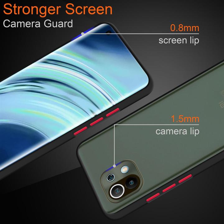 Actual product image Cadorabo Hybrid Matt Cover (Xiaomi Mi 11 5G)