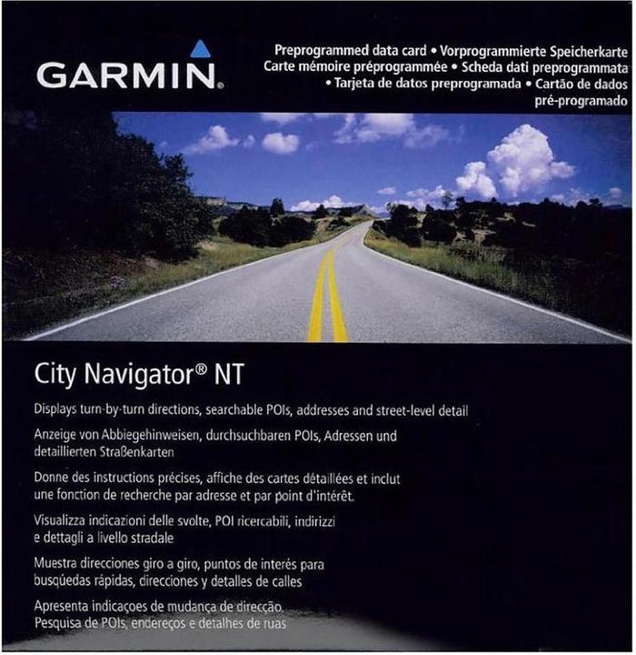 Produktbild Garmin City Navigator Europa NT Spanien und Portugal