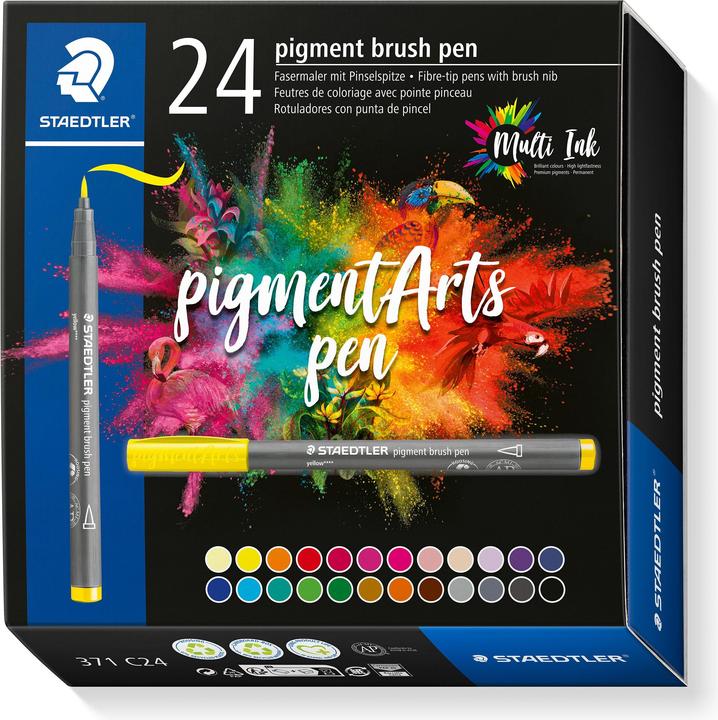 Image du produit Staedtler Pigment Arts (Multicolore, 24 x)