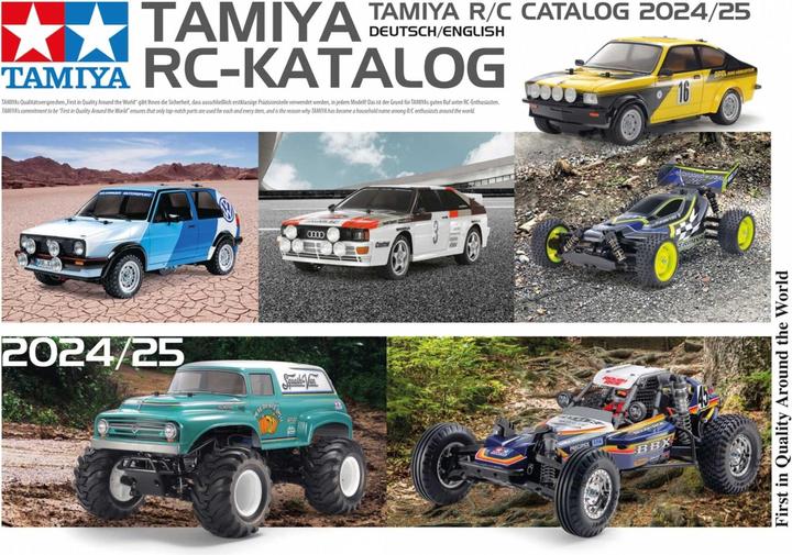 Produktbild Tamiya RC Katalog 2024/25 DE/EN