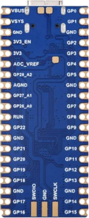 Produktbild WaveShare RP2350-Plus Raspberry Pi Pico basierter MCU mit 4MB Flash