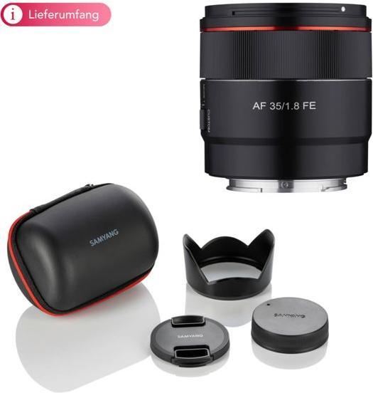 Produktbild Samyang AF 35mm f/1.8 Sony E-Mount (Sony E, Vollformat)