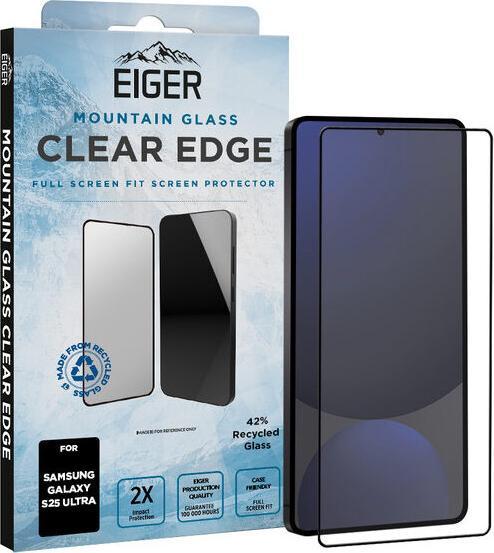 Produktbild Eiger Mountain Glass Clear Edge (1 Stück, Samsung Galaxy S25 Ultra)