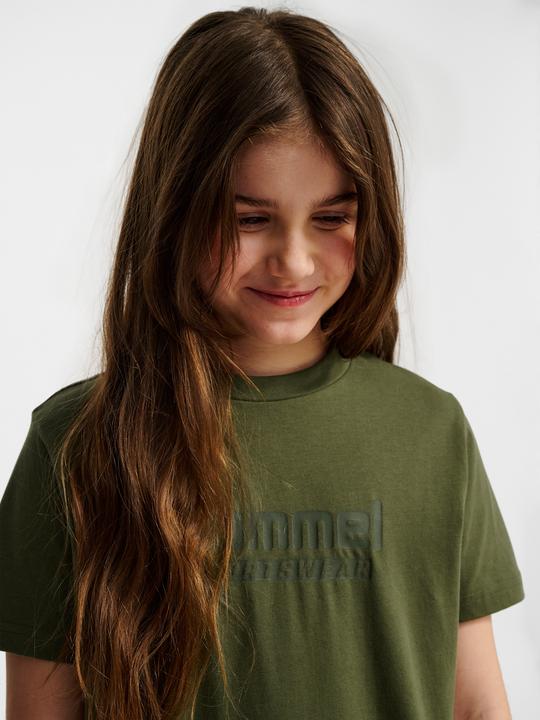 Actual product image hummel hmlJR BASE T-SHIRT S/S (10, 11, 12, 13, 14, 15, 16)