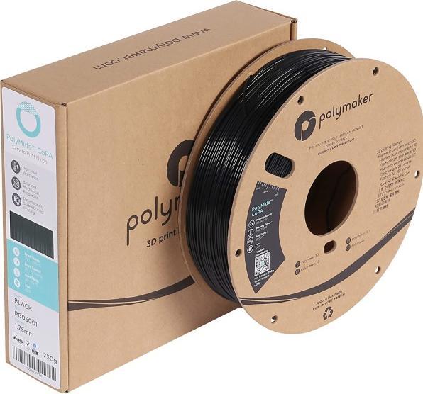 Immagine prodotto Polymaker PolyMide CoPa V2 - Nero - 2,85 mm (Nylon, 2.85 mm, 750 g, Nero)
