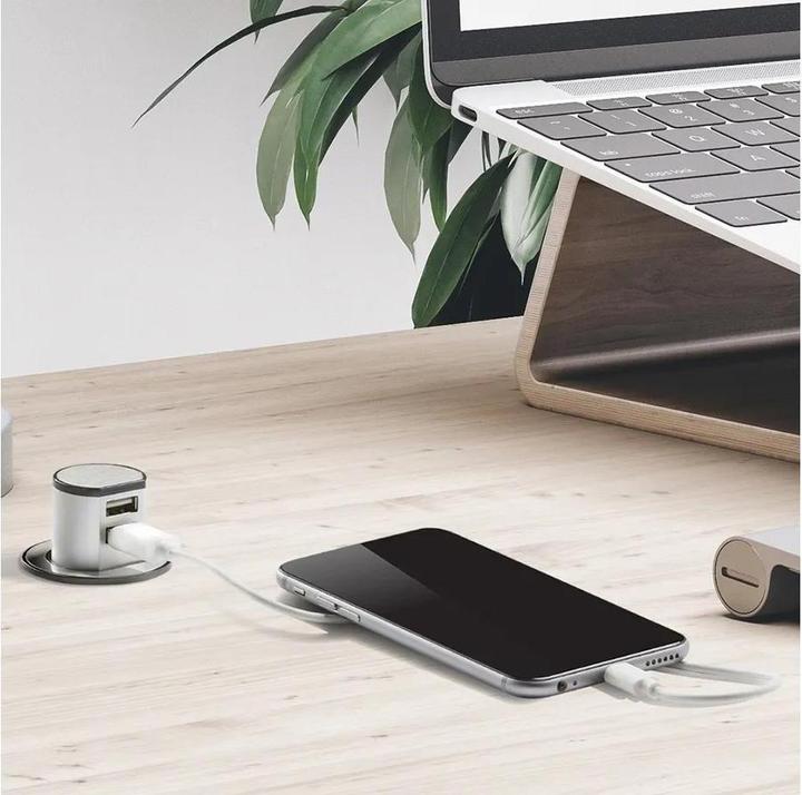 Image du produit Max Hauri Chargeur MINI POP-UP (2 x, USB-A, 2 m)