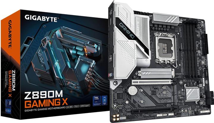 Gigabyte Z890M GAMING X (LGA 1851, Intel Z890, mATX)
