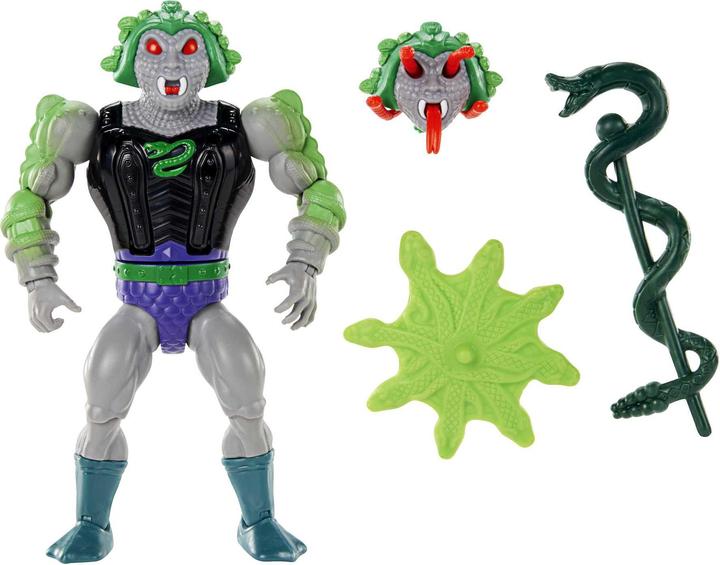 Actual product image Mattel Masters of the Universe Origins Deluxe Snake Face