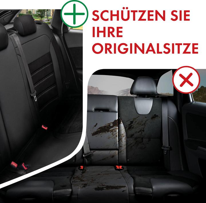 Immagine prodotto Walser Coprisedile per Opel Corsa D (S07) 07/2006-08/2014, 1 coprisedile posteriore