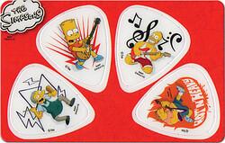 Produktbild Grover Allman GA PikCard 3 /Simpsons Card mit 4 Stck (4 x)
