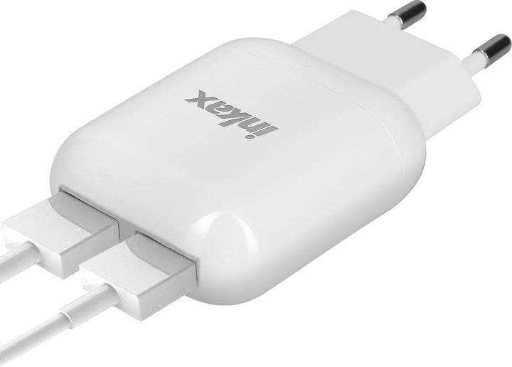 Produktbild Inkax Netzteil mit 2x USB-Anschlüssen (10 W)