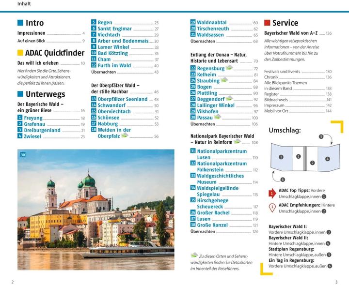 Produktbild Reiseführer Bayerischer Wald