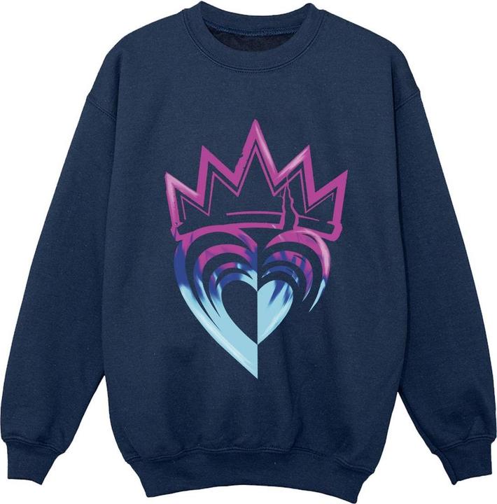 Disney Descendants Pink Crown Sweatshirt Jungen