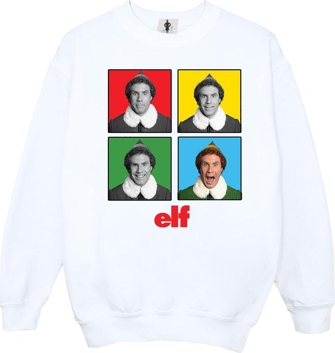 Actual product image Elf Boys Four Faces Sweatshirt (140, 146)