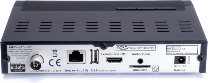 Actual product image Xoro HRT 8730 Kit (DVB-T2, DVB-T)