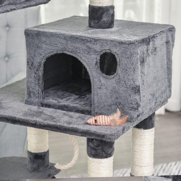 Actual product image Jamb Cat tree (144 cm, Dark grey)